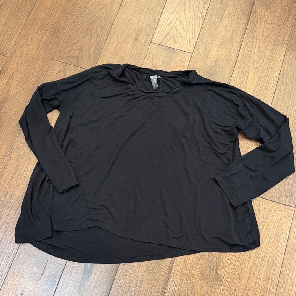 Sweaty Betty Asymmetrical Long Sleeve Women's Top Size Small C7-027